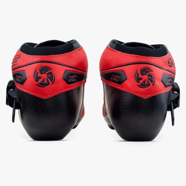 JETMatteRed BackJet195mmInlineSkateBoots