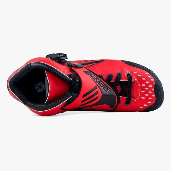 JETMatteRed TopJet195mmInlineSkateBoots