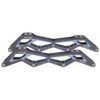 Powerslide Triple X 13.2" 4x110 Titanium/Blue 195m Frame