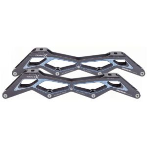 Powerslide Triple X 13.2" 4x110 Titanium/Blue 195m Frame