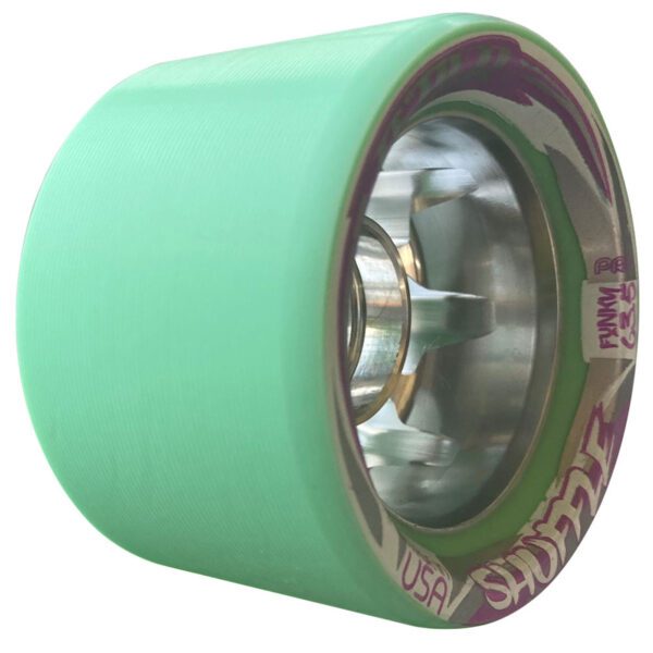 Piper SHUFFLE Alloy Glow In The Dark 63.5MM Wheels - Image 2